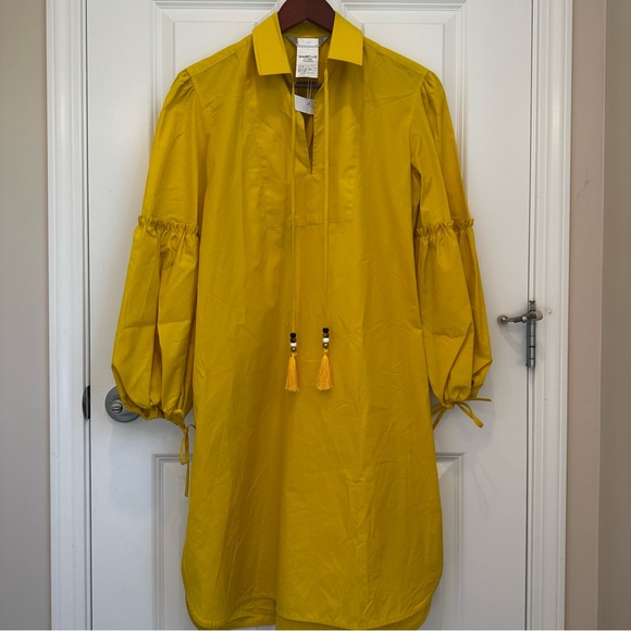 SOLD! on ebay MaxMara Poplin Fedora label-cut Full-Sleeve Tunic DressSize:IT36 - Picture 7 of 13